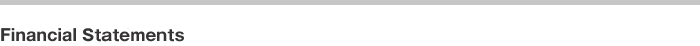 Financial Results