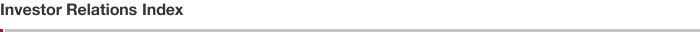Investor Relations Index