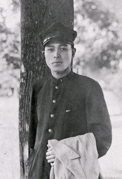 北大卒業時の藤村久四郎 昭和3（1928）年3月