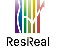 図版：ResRealのロゴマーク