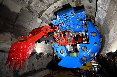 図版：次世代ハイブリット型トンネル掘削機NATBM開発チーム