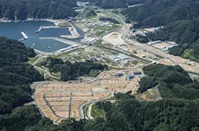図版：宮古市田老地区震災復興事業