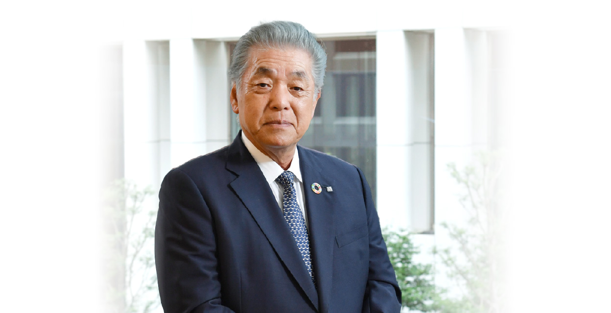 Masayoshi Kajima Message from the President | Corporate Profile | KAJIMA CORPORATION