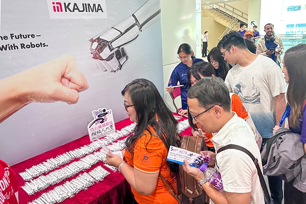 Image: Kajima exhibition booth