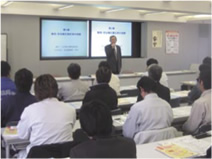 Foreman/Safety and Health Manager Training held at the Kyushu Branch