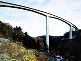 High pier with high strength steel “Super RC”