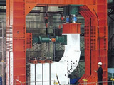 Test of steel/concrete composite tower