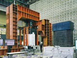 Test of seismic strengthening effect for existing long span bridge piers