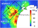 Evaluation of ground motions from scenario earthquake