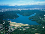 Renewal work of the existing fill dam (Yamaguchi Reservoir)
