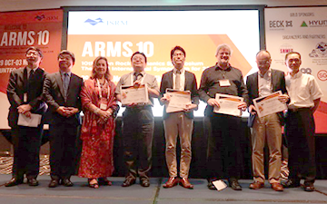 イメージ：Award ceremony at ARMS10