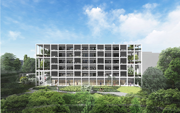 Image:Rendering of Kajima Global Hub (Kajima Development Pte. Ltd.)