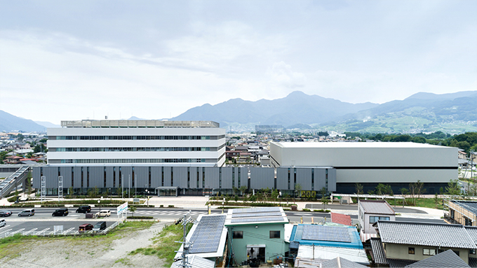 Chikuma City Hall and Kotobuki Arena Chikuma