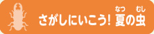 さがしにいこう! 夏の虫