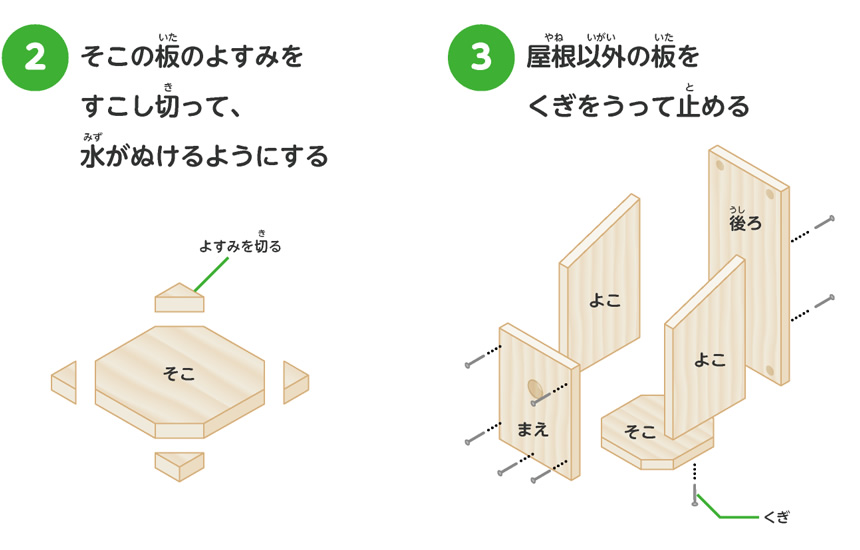 巣箱をかけよう