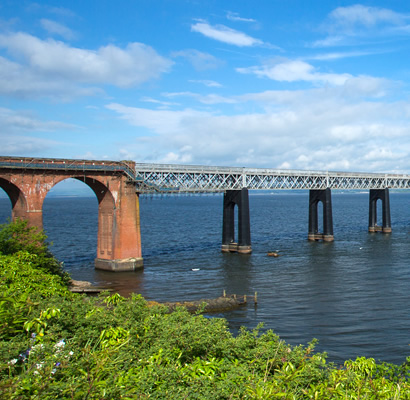 画像落ちた橋―「テイ橋」