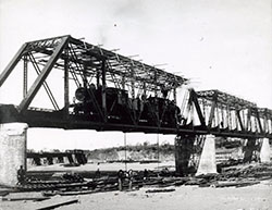 高崎線烏川橋梁架け替え試運転（1912年1月17日）