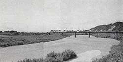 夕張鉄道第二期工事第二夕張橋梁（1929年竣工）