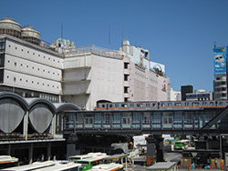 図版：2013年まで残っていた渋谷高架橋