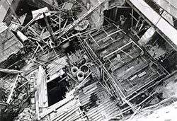 増築工事B型潜函第2回コンクリート打その他仮設1938年1月15日