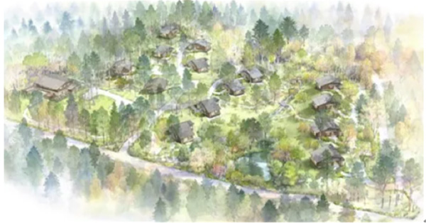 図版：KX-FOREST KARUIZAWA 全体図