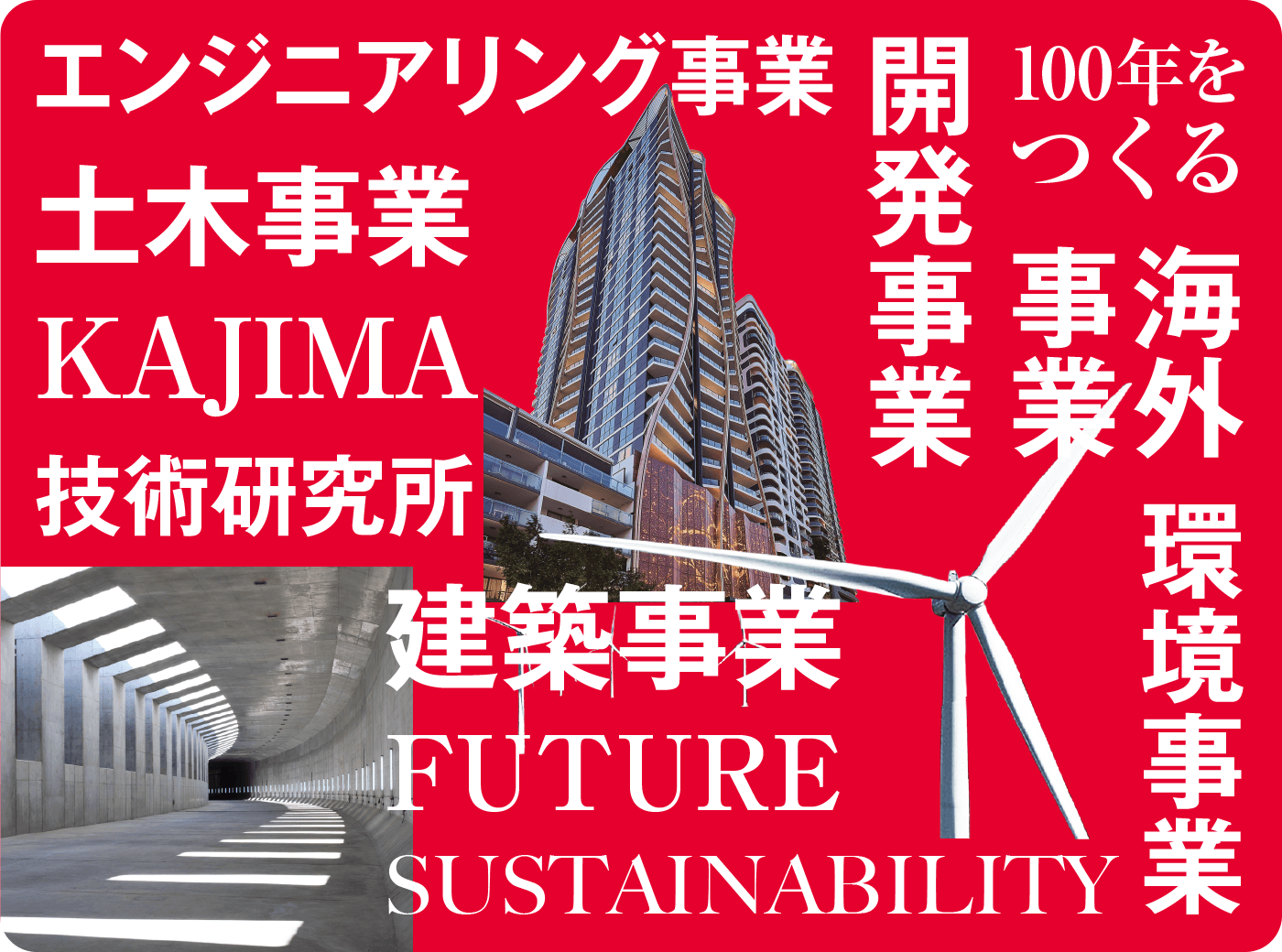 鹿島建設がわかる、未来が見えるはやわかりKAJIMAガイド