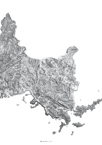 月報KAJIMA 2025年11月号 ―― 連載 地図は想像と思考のツール #8 立体は