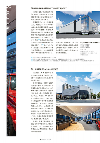 月報KAJIMA 2026年4月号 ―― K board 「 日東電工豊橋事業所第16工場