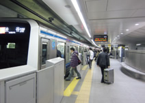 写真：地下鉄副都心線渋谷駅