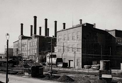 東京汽力発電所復旧工事