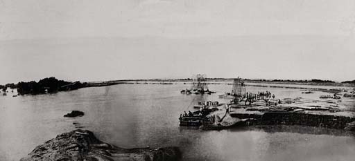 利根川決壊緊急復旧工事