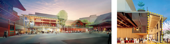 図版：〈神田神社（仮称）文化交流館〉