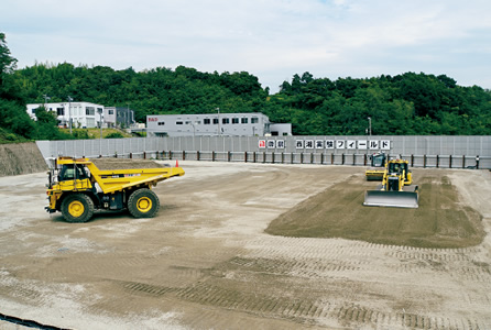 写真：連動作業の様子