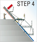図版：STEP4　型枠をセット