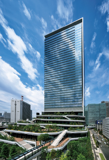 図版：東京ポートシティ竹芝 オフィスタワー（東京建築支店）