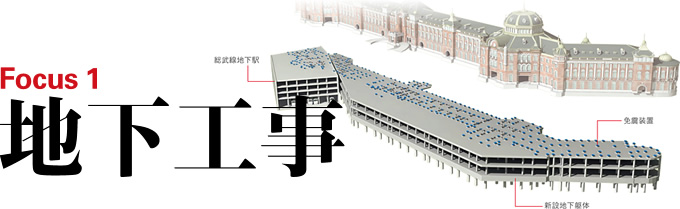 Focus1　地下工事