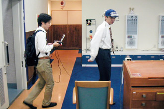 写真：竣工後に，松田准教授と当社の共同研究を実施