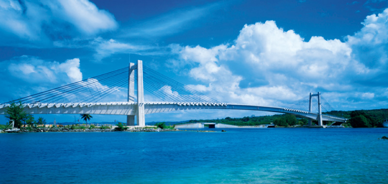 図版：日本・パラオ友好の橋