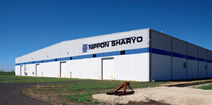 写真：Nippon Sharyo Manufacturing Facility （イリノイ州ロシェル）