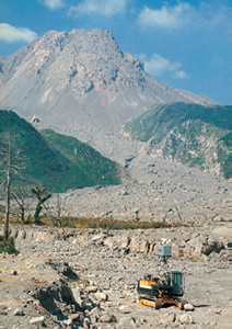 図版：雲仙普賢岳噴火