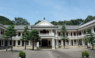 写真：明治村に保存されている三重県庁舎