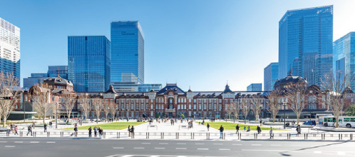 図版：東京駅丸の内駅前広場