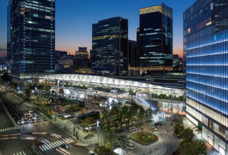 図版：東京駅八重洲口グランルーフ