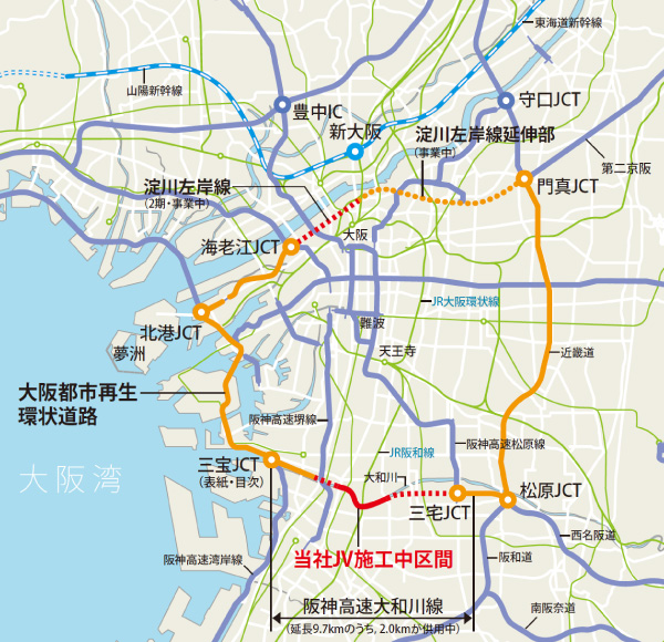 図版：工事現場地図