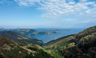 写真：大六天山からの眺め