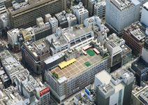 写真：解体前の銀座6丁目計画地