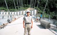 施工管理を担当した白屋橋工事（1992年竣工）