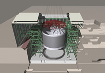 全天候型建設工法の図