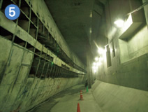 図版：中央環状新宿線大橋地区本線接続工事　施工中