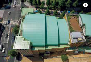 図版：共立女子学園 共立講堂屋根・天井耐震化工事